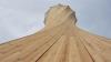 Raffinierte Windung: Die Konstruktion des Holzturms ist etwas Besonderes. Raffinierte Windung: Die Konstruktion des Holzturms ist etwas Besonderes.