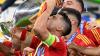 Spanien gelang der vierte EM-Sieg. Kapitän Álvaro Morata mit dem Pokal.