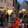 Gundelfingen leuchtet beim Candlelight-Shopping.