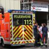 Bei einem Großeinsatz hat die Feuerwehr Bielefeld das Klinikum Mitte mit Sauerstoff-Reserven versorgt.