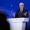 Bundespräsident Frank-Walter Steinmeier hebt die Stärke der Demokratie bei der Bewältigung der Klimakrise hervor.