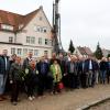 Auch die Baustelle der Klinik in Mindelheim war Teil der Info-Fahrt des Kreis- und Bauausschusses. 