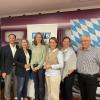 Bild zu sehen: (von links) Christoph Mayer (Dillingen), Roland Grimm (Günzburg), Marina Jakob (MdL), Eva Lennebauer (MdL), Jenny Schack (Mdl), Dr. Annette Kleer-Flaak (Neu-Ulm) und Klaus Eckl.