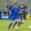 Philipp Fetsch (links) schoss die SG Münster/Holzheim II gegen den TSV Ober-/Unterhausen in Führung. Diese konnte die Spielgemeinschaft jedoch nicht ins Ziel bringen und unterlag 1:2.