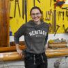 Franziska Gattinger ist im dritten Lehrjahr zur Bootsbauerin. Sie ist in der Steinlechner Bootswerft angestellt.