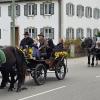 Mehrere Kutschen waren beim Leonhardiritt in Dietkirch unterwegs.