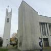 Die Krumbacher Pfarrkirche Maria Hilf wurde in den 1960er-Jahren erbaut. 