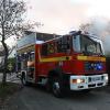 Zu einem Brand kam es am Dienstagabend in der Burgfriedenstraße in Friedberg. Eine hohe Rauchsäule war bis nach Augsburg sichtbar. Die Feuerwehr Friedberg rückte mit großem Aufgebot an. 