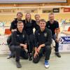 Freuen sich auf den Heimwettkampf in der Luftpistole-Bundesliga: Das Team des SV Waldkirch mit (hinten von links) Matthias Holderried, Susanne Neisinger, Ronja Gmeinder, Trainer Quirin Rothdach, (vorne von links) Ole-Harald Aas und Michael Holderried. Unser Bild entstand beim ersten Wettkampf der aktuellen Saison.