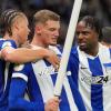 Hertha BSC darf weiter vom Pokal im heimischen Olympiastadion träumen.