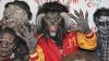 Zur Halloween-Party 2017 kam Heidi Klum als Werwolf verkleidet.