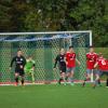 Unter anderem gegen den SV Egg a.d. Günz kassierte der FC Bad Wörishofen (schwarze Trikots) in den Schlussminuten den Ausgleich zum 1:1. Gegen den 
SVO Germaringen will die Abwehr der Kneippstädter dies verhindern. 