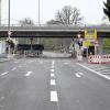 Die Bauarbeiten an der Neu-Ulmer Kreuzung Schützenstraße/Ringstraße unterhalb der Adenauerbrücke sind zum größten Teil fertiggestellt. 