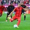 Traf auch beim Sieg gegen Union Berlin: Bayern-Stürmer Harry Kane.