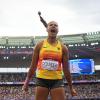 Yemisi Ogunleye war eine der positiven Überraschungen bei den Olympischen Spielen in Paris. Die Kugelstoßerin gewann Gold. 