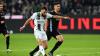 Honorat erzielt das 3:0 für Borussia Mönchengladbach. Honorat erzielt das 3:0 für Borussia Mönchengladbach.