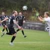 Simon Gruber (Mitte, in Schwarz) erzielte das 2:0 beim 3:1-Sieg der Nördlinger gegen Unterhaching II. 