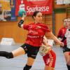 Lina Mahl ging angeschlagen in die Partie. Am Ende unterlagen die Aichacher Handballerinnen nach einem Fehlstart. 