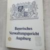 Das Verwaltungsgericht in Augsburg