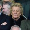 Rod Stewart war als prominenter Unterstützer von Glasgow im Stadion.