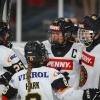 Die deutschen Eishockey-Frauen gewinnen zum Auftakt des Vier-Nationenturniers in Landshut gegen Frankreich.