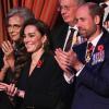 Prinzessin Kate und Prinz William beim Royal British Legion Festival of Remembrance in der Royal Albert Hall am Vorabend. Erstmals seit dem Ende ihrer Chemotherapie zeigt sich die Frau des britischen Thronfolgers wieder bei wichtigen Auftritten.