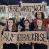 Auch in Baku dabei: Deutsche Aktivisten von Fridays for Future.