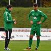 FCG-Spielertrainer Simon Schröttle (rechts) fehlte seinem „Chef“ Thomas Rudolph (links) beim 2:0 gegen Illertissen II wegen einer Verletzung.