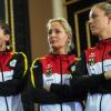 Die Goldene Generation um Angelique Kerber (r.) verpasste den Titel im Fed Cup knapp.