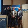 Das neue Vorstandsteam des CSU-Stadtverbands Neu-Ulm (von links): Björn Chytil, Alfonso Di Nisio und Johannes Stingl. 