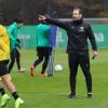 Trainer Siewert spürte «Energie» auf dem Platz.