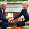 Das Treffen von Trump und Biden im Weißen Haus war politisch sehr aufgeladen.