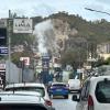 Die Stadt Pozzuoli im Westen der italienischen Millionenmetropole Neapel. Die Stadt liegt auf dem Supervulkan Campi Flegrei.