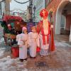 Der Nikolaus lässt wieder Kinderherzen höherschlagen – in diesem Jahr am Plätzle an der Stadtmauer.