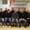 Zum neuen Vorstand der Freiwilligen Feuerwehr gehören: Vorsitzender Till Hoepnerl, Michael Hofner, Jakob Rott, Jürgen Steiner, Kommandant Jürgen Zach, Daniel Steiner