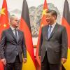 Scholz hatte Xi zuletzt im April während einer China-Reise in Peking getroffen. (Archivbild)