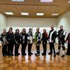 Das Luftgewehr-Team aus Buchdorf-Baierfeld gewann gegen Offingen. Von links: Nicola Schwertberger, Marina Eder, Nadine Sailer, Annalena Eder, Katrin Frey, Katja Olah, Emma Schedel, Armin Pfäffle, Stefan Mailänder und Hermann Hins.