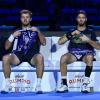 Kevin Krawietz (l) und Tim Pütz (r) stehen im Endspiel des Tennis-Saisonfinals.