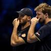 Tim Pütz (l) und Kevin Krawietz (r) stehen im Endspiel des Tennis-Saisonfinals.