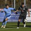 Der TSV Landsberg (Mitte Maximilian Berwein, rechts Tiziano Mulas) besiegt die zweite Mannschaft des TSV 1860 München. 