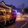 80 Männer und Frauen der Feuerwehren aus Oettingen, Megesheim und Hainsfarth waren beim Brand vor Ort.