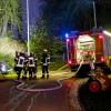 80 Männer und Frauen der Feuerwehren aus Oettingen, Megesheim und Hainsfarth waren beim Brand vor Ort.