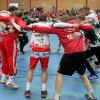 Vor 300 Zuschauern gewannen Wertingens Bezirksliga-Handballer (Bild) das Derby gegen Meitingen mit großem Vorsprung. 