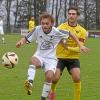 4:4-Unentschieden trennten sich der TSV Dinkelscherben (links Alexander Bäuerle) und der TSV Gersthofen (rechts Marco Ruppenstein) in einem spektakulären Spiel. 