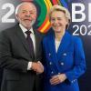 EU-Kommissionspräsidentin von der Leyen will Lulas Allianz gegen Hunger und Armut unterstützen.