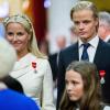 Kronprinzessin Mette-Marit von Norwegen und ihr Sohn Marius Borg Høiby im Januar 2015.