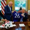 Trump war bereits Präsident, als die USA mit Mexiko und Kanada den Zuschlag für die WM 2026 bekamen.