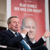 Altkanzler Gerhard Schröder warnt davor, Scholz zu «demontieren». (Archivbild)