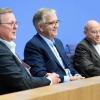 In der Bundespressekonferenz zeigten sich die künftigen Direktkandidaten Bodo Ramelow, Dietmar Bartsch und Gregor Gysi recht siegesgewiss.