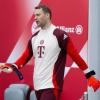 Manuel Neuer musste angeblich das Training abbrechen.